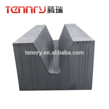 Metal Ingot Melting High Strength Refractory Graphite Boats Carbon